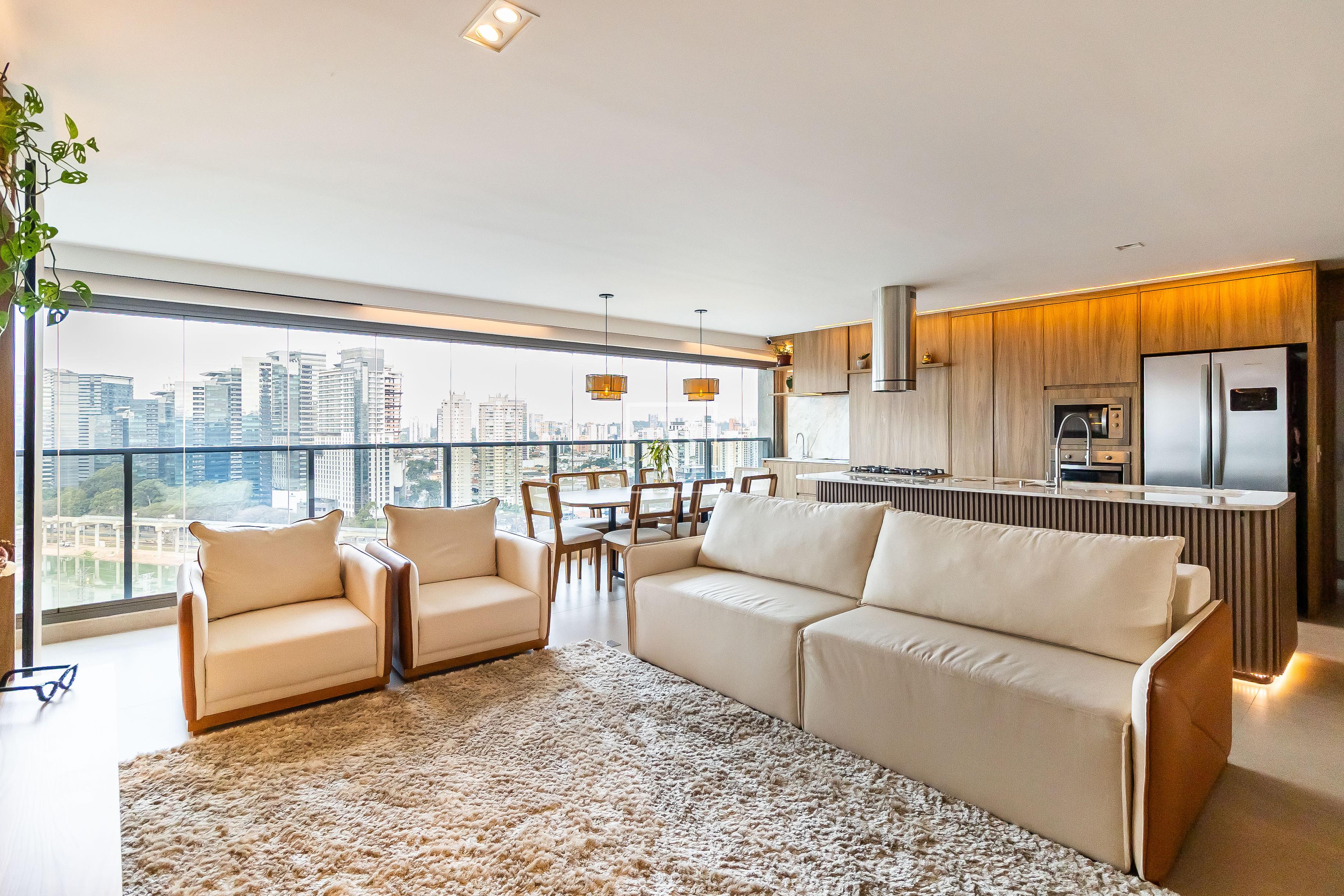 Apartamento com 142m² e 3 dormitórios no bairro Parque Global em São Paulo para Comprar